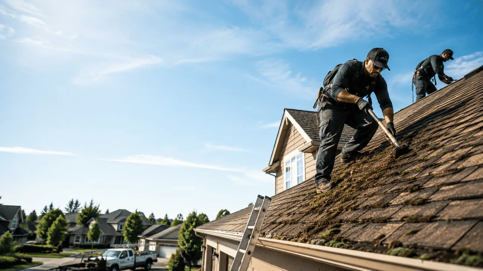 Roof Moss Removal in Weber City, VA near me